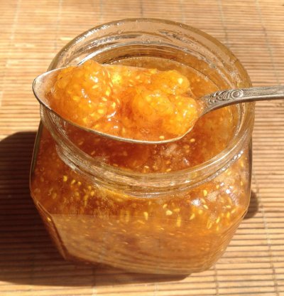 Варенье из желтой малины
