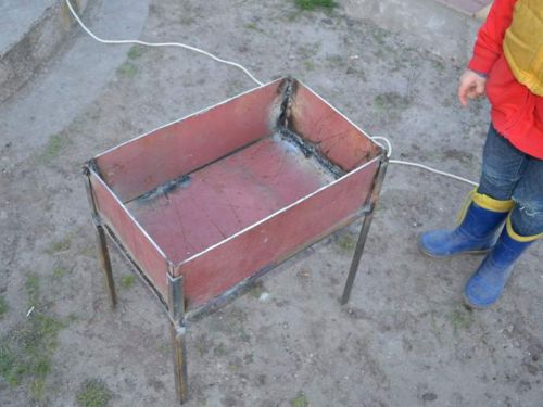 Мангал под покраску