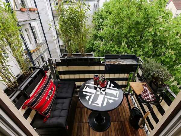 Мангал на балконе