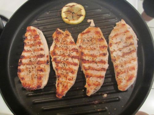 Стейки индейки гриль