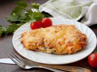 Отбивные с грибами