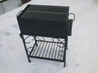 Мангал с решеткой