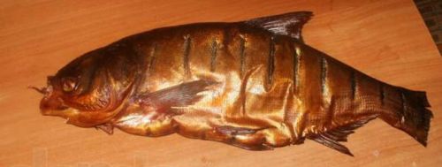 Толстолобик горячего копчения
