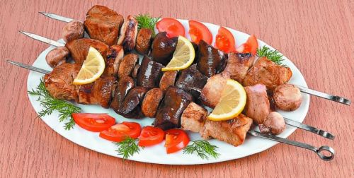 Шашлык из индейки