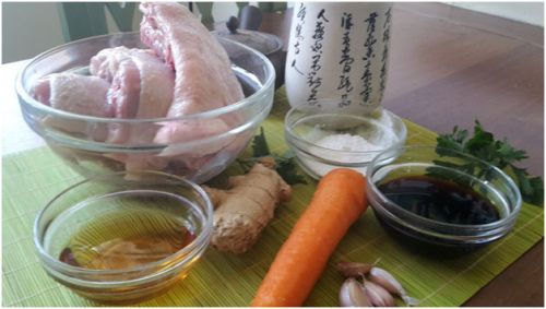 Маринад для шашлыка с имбирем и соевым соусом